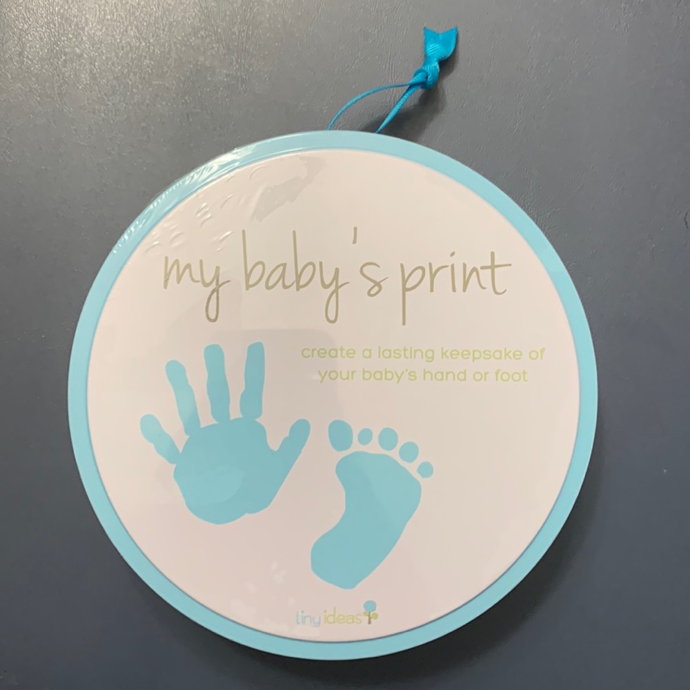 Baby print keepsake
